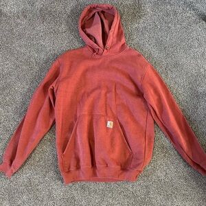 Carhartt Red Hoodie Sweater
